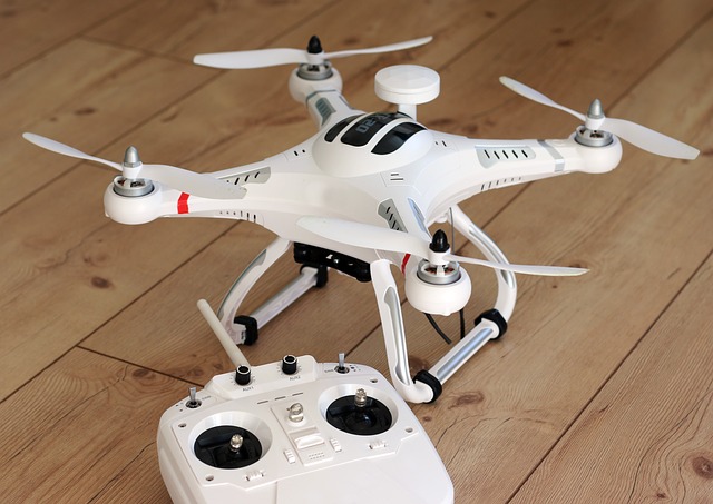 quadrocopter s ovládáním